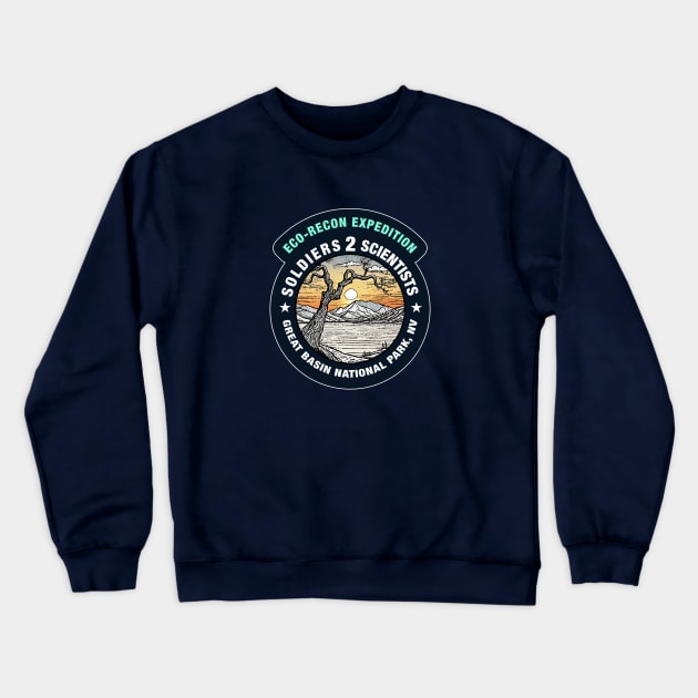 Soldiers 2 Scientists Expedition Crewneck Sweatshirt by Curious World